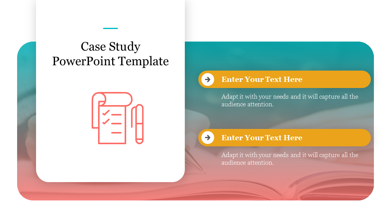 Case Study PowerPoint Template-2-Multicolor